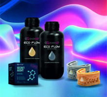 ECO FLOW 3D resin šedý a béžový, 1 kg + SECRET AGENT (40 g + 2x 10 ml)